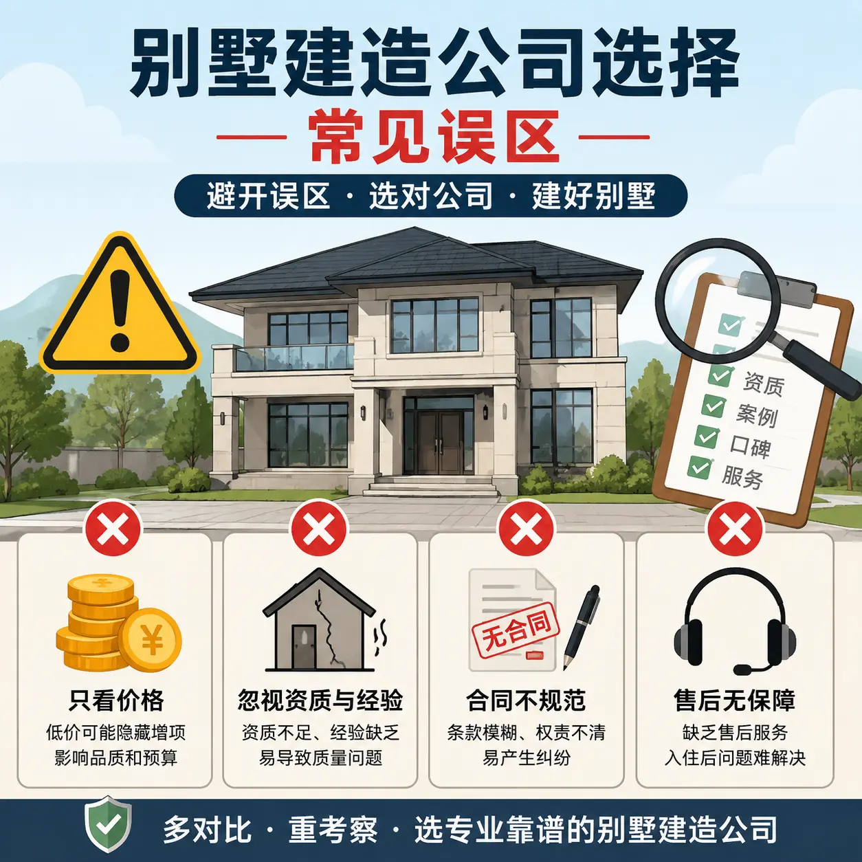 正安 别墅建造公司推荐:了解市场行情与服务内容