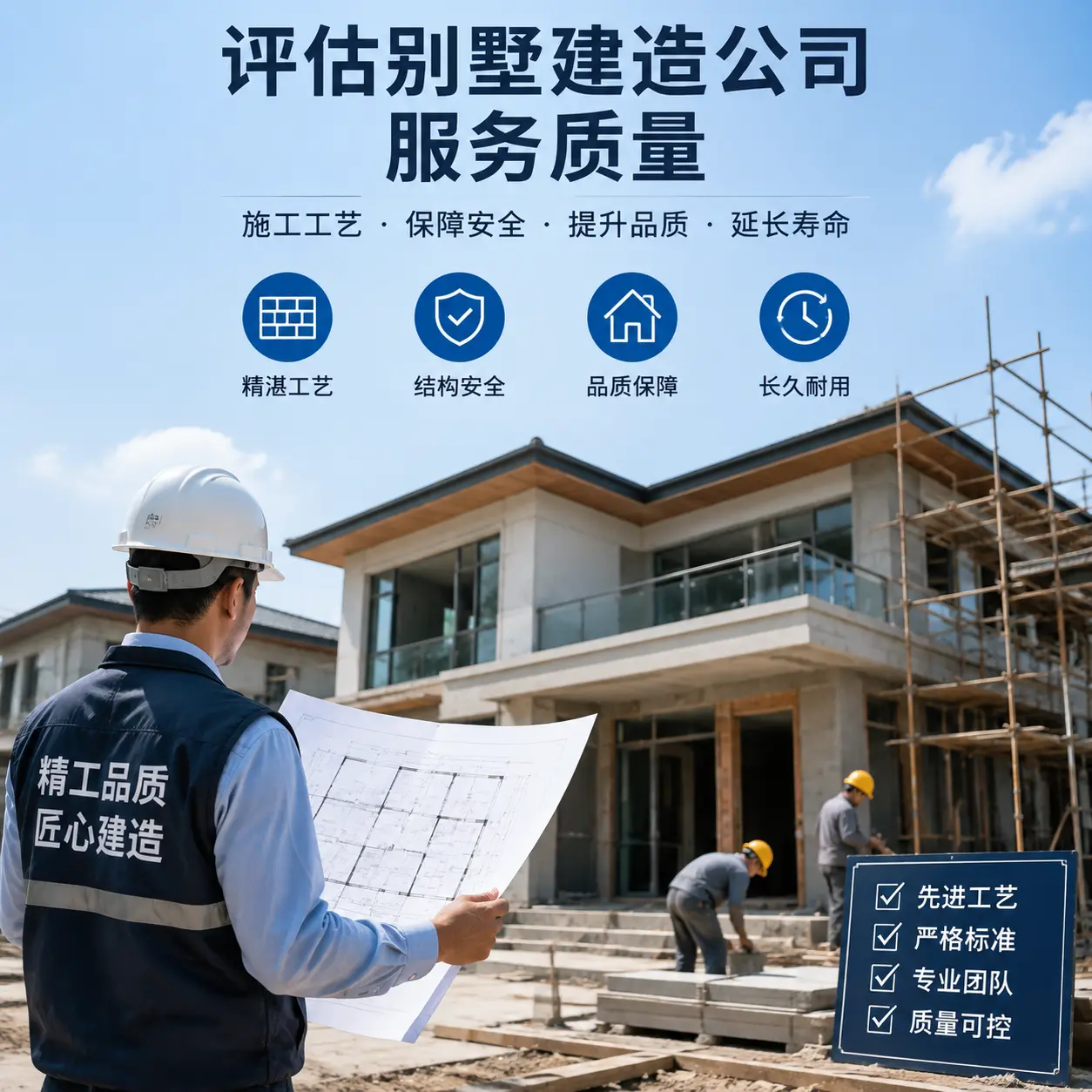 如何评估 正安 别墅建造公司的服务质量?