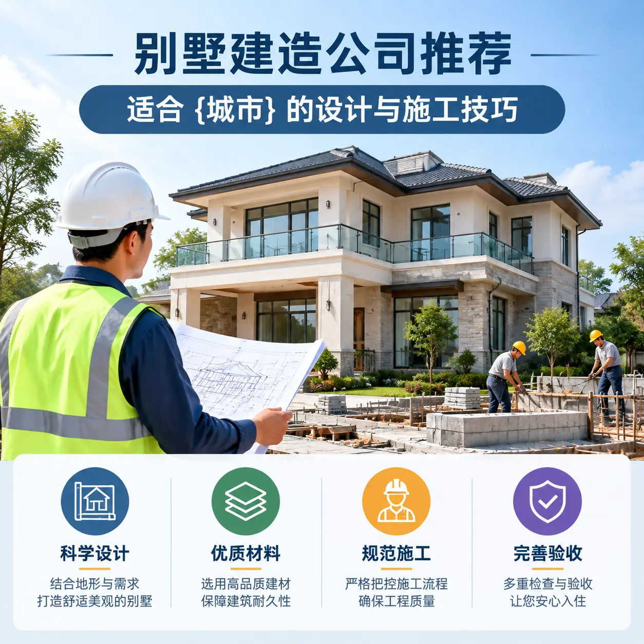 别墅建造公司推荐:适合 正安 的设计与施工技巧