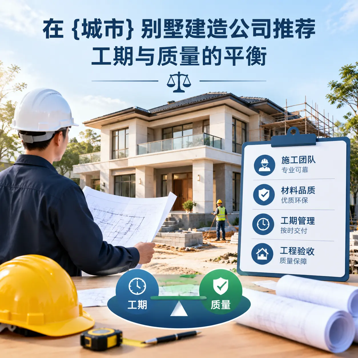 在 正安 别墅建造公司推荐,工期与质量的平衡