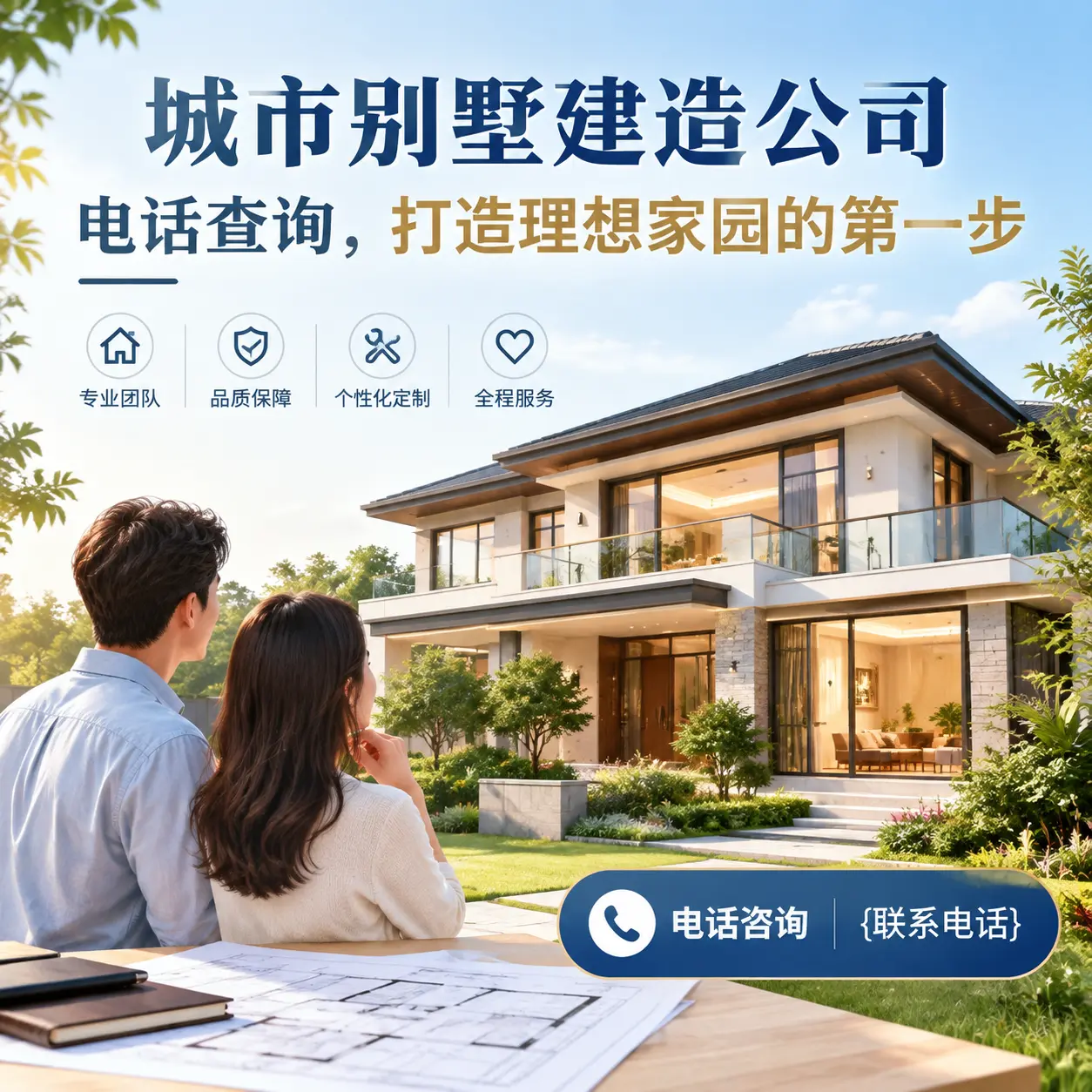 正安别墅建造公司电话查询,打造理想家园的第一步