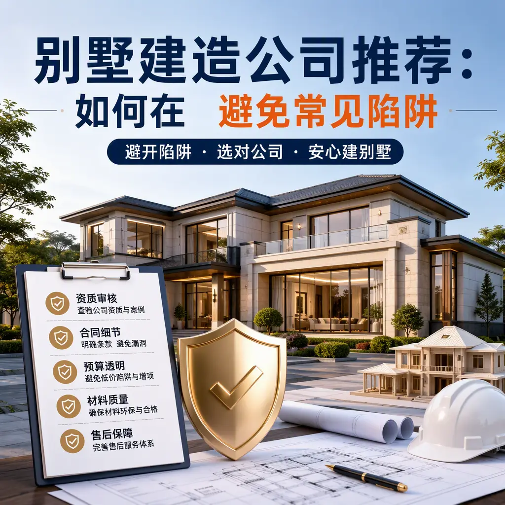 别墅建造公司推荐:如何在 正安 避免常见陷阱