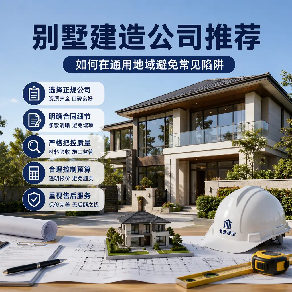 别墅建造公司推荐:如何在 正安 避免常见陷阱
