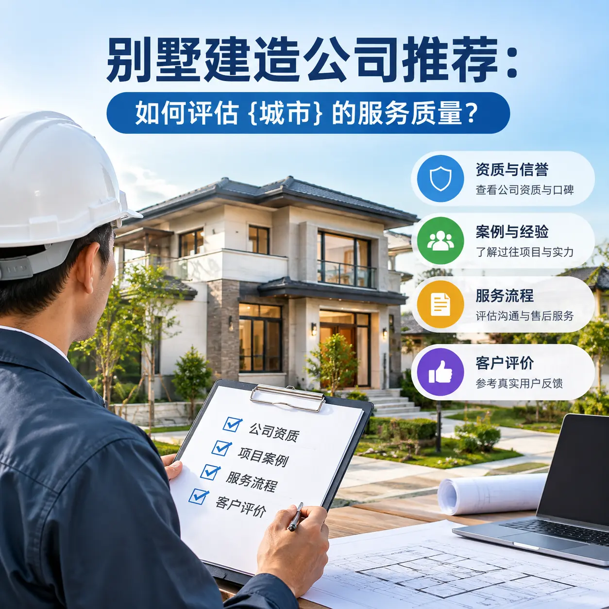别墅建造公司推荐:如何评估 正安 的服务质量?