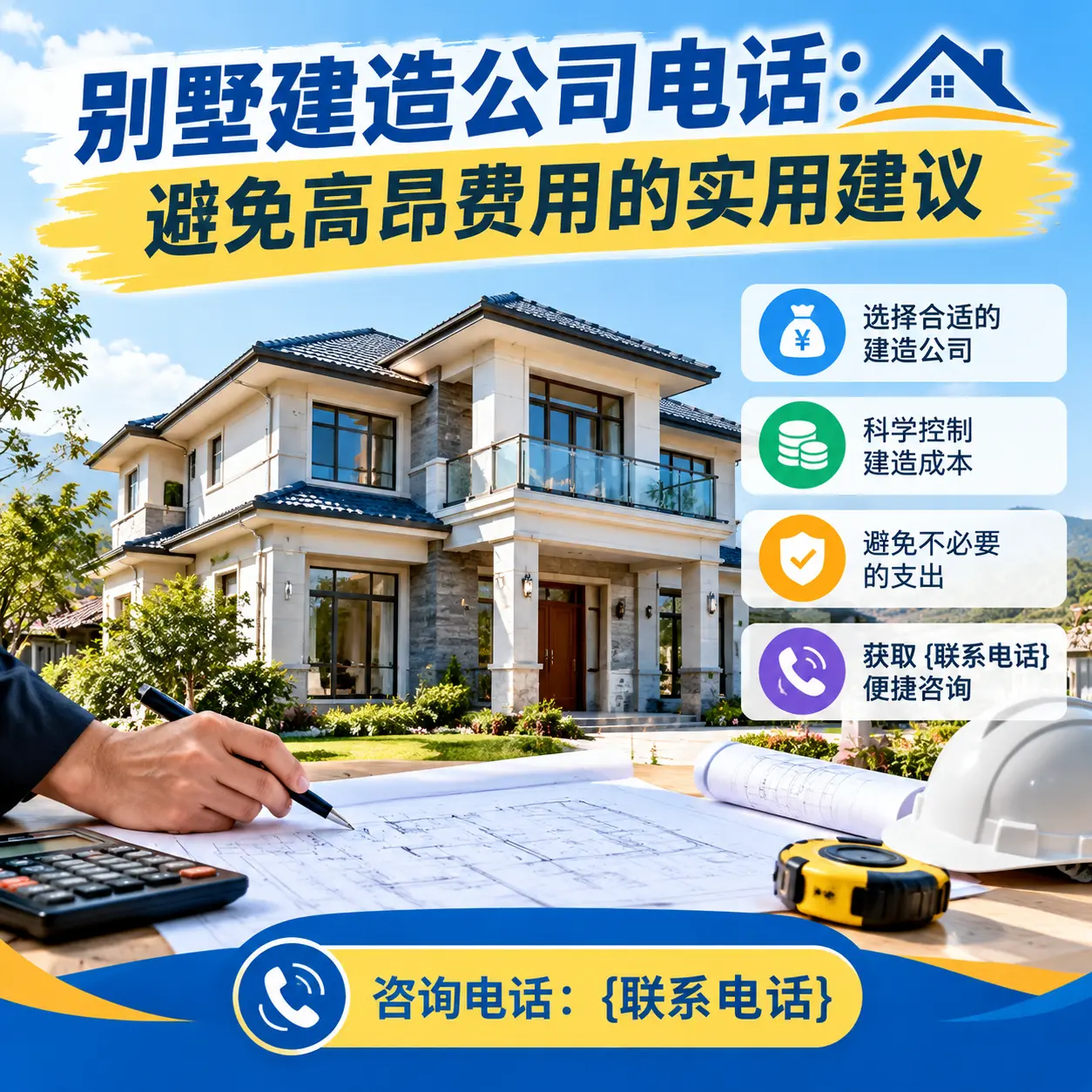 正安别墅建造公司电话:避免高昂费用的实用建议