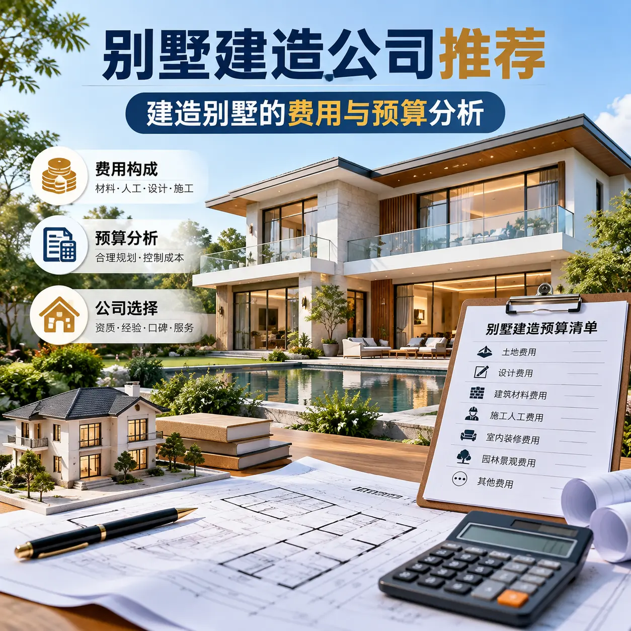 别墅建造公司推荐: 正安 建造别墅的费用与预算分析