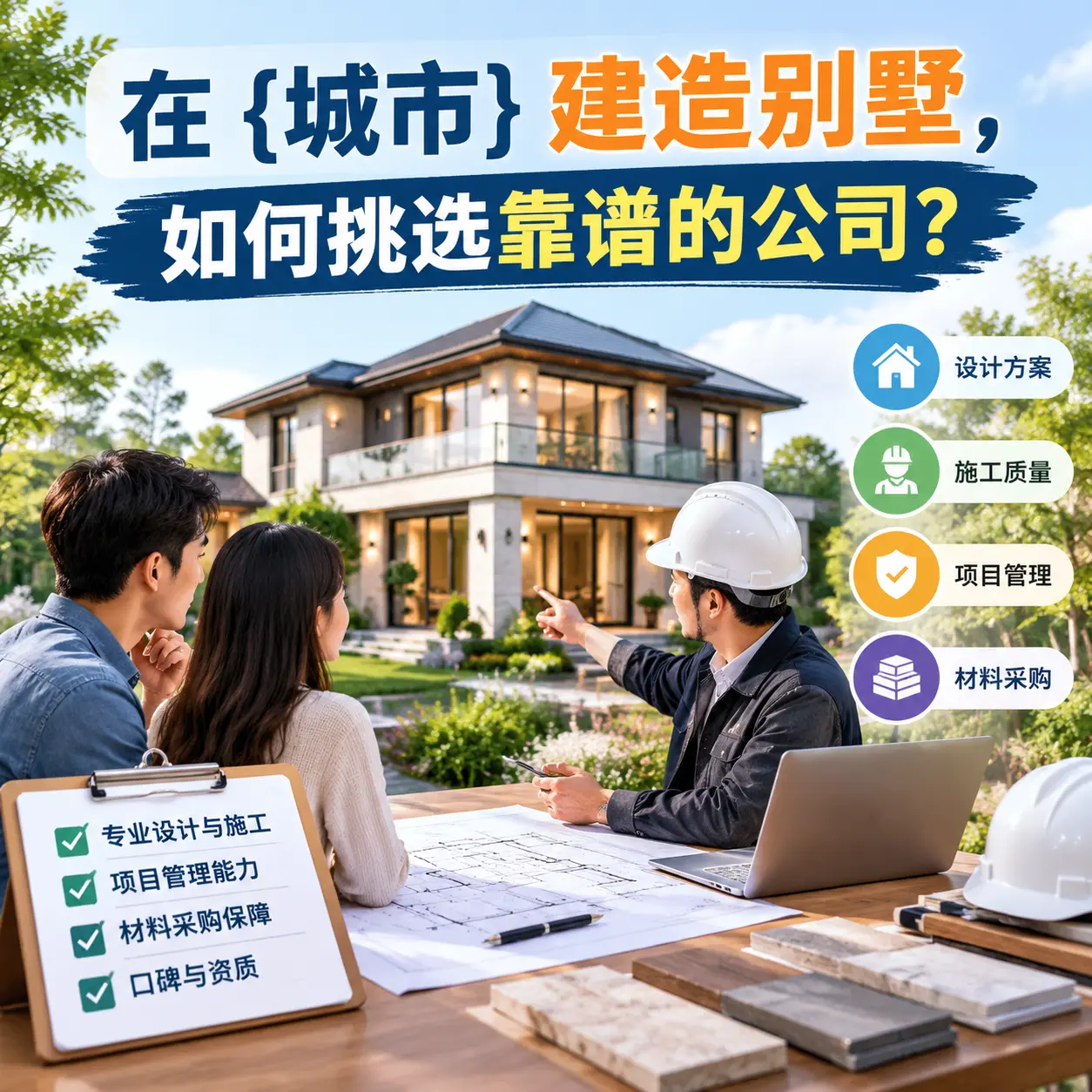 在 正安 建造别墅,如何挑选靠谱的公司?
