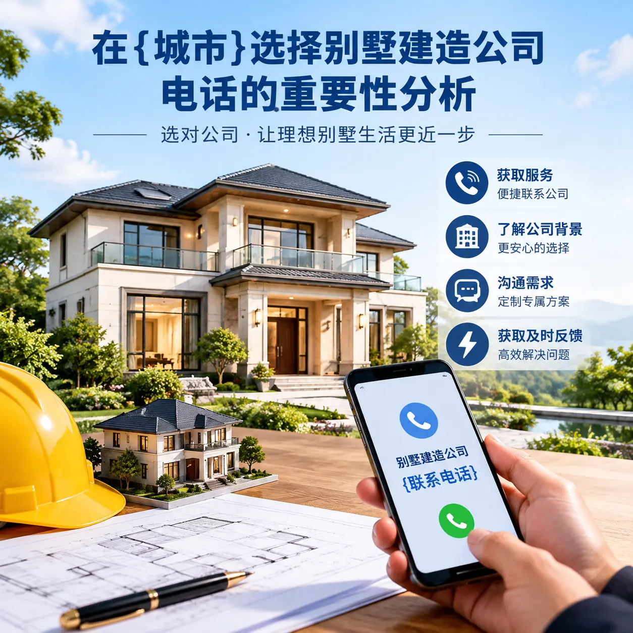 在正安选择别墅建造公司电话的重要性分析