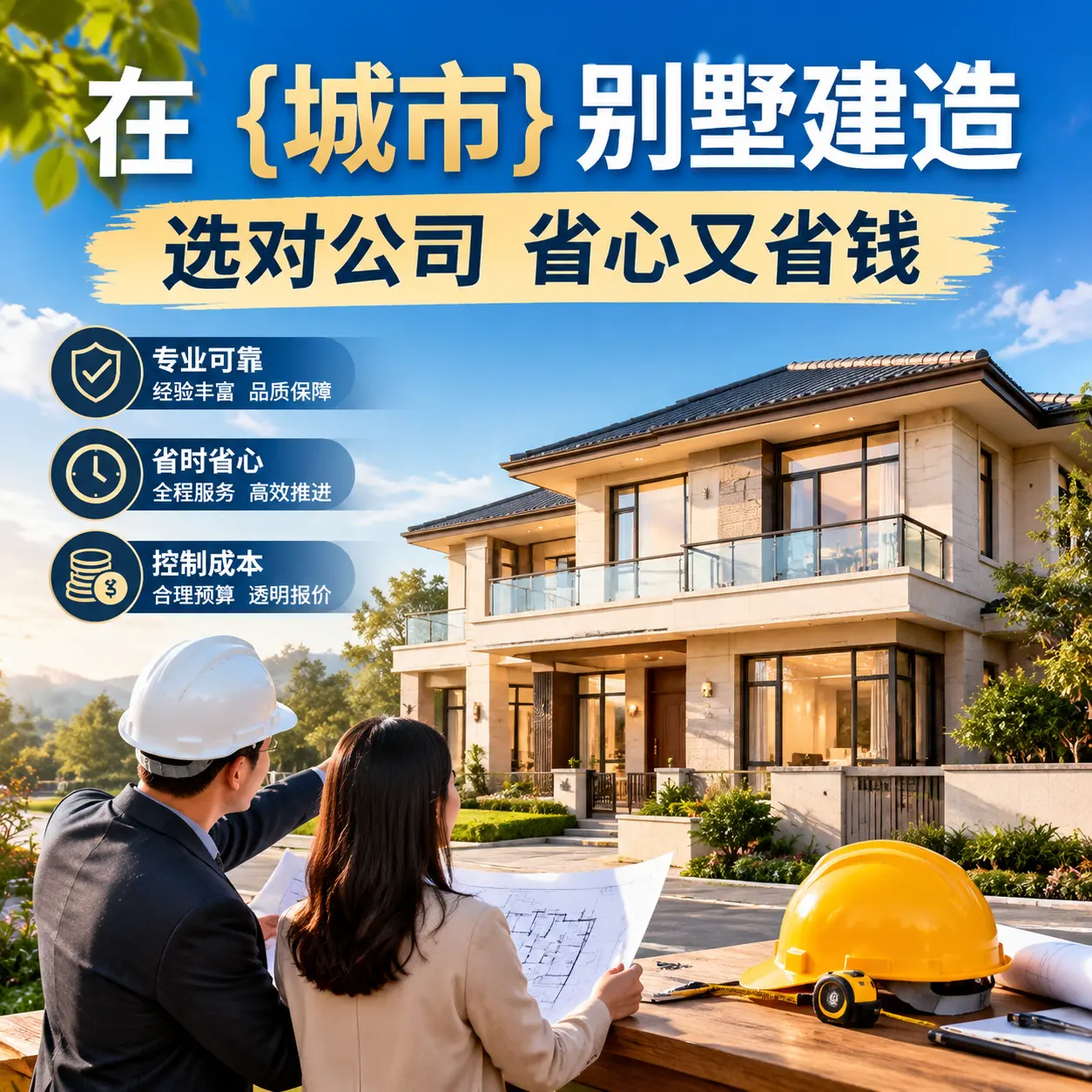 在 正安 别墅建造,选对公司省心又省钱