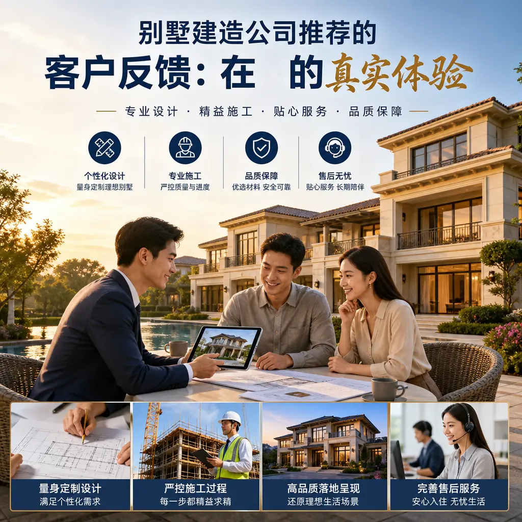 别墅建造公司推荐的客户反馈:在 正安 的真实体验