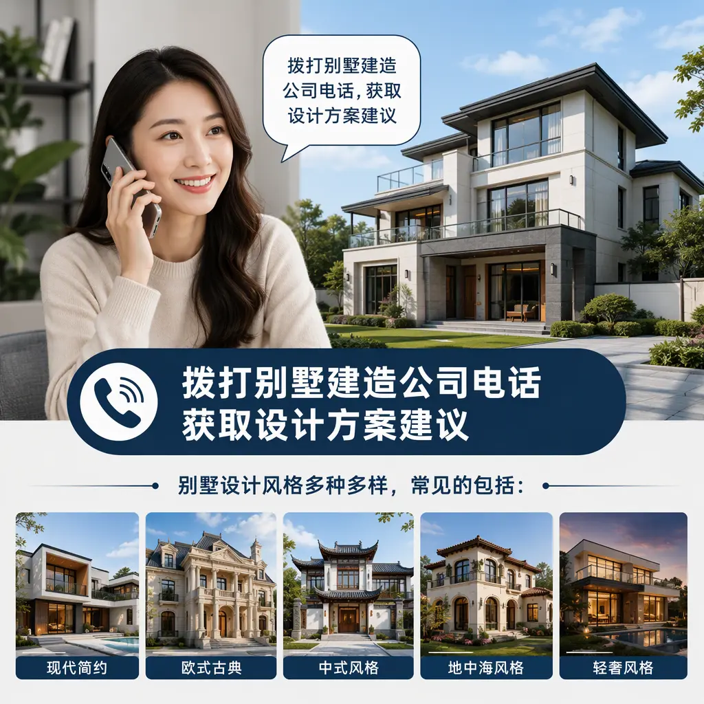 拨打正安别墅建造公司电话，获取设计方案建议