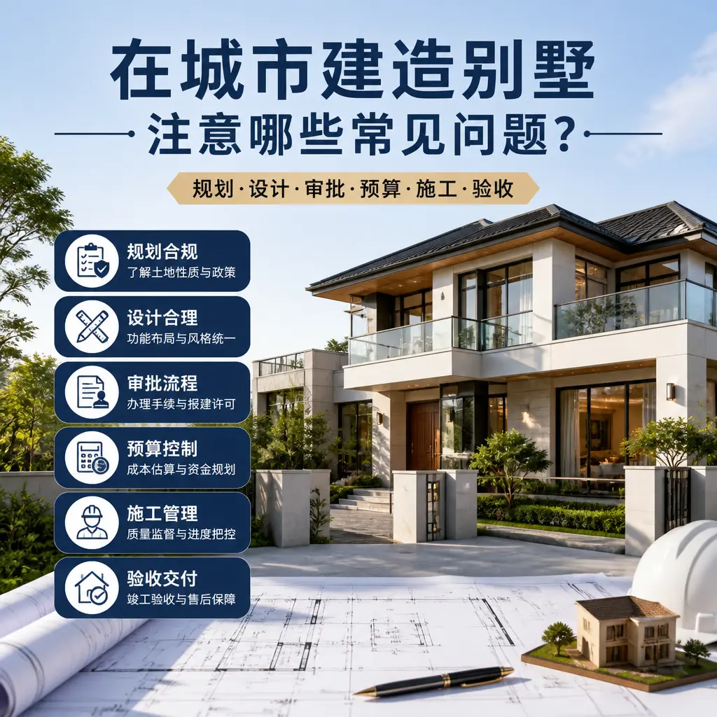 在 正安 建造别墅，注意哪些常见问题？