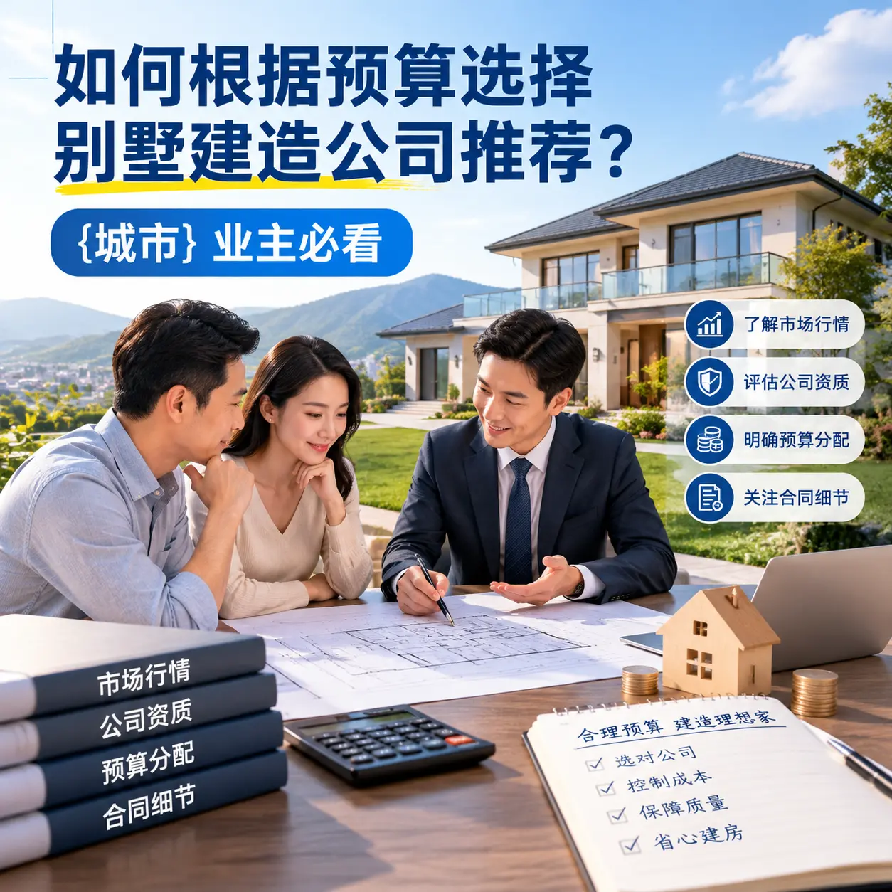 如何根据预算选择别墅建造公司推荐？ 正安 业主必看
