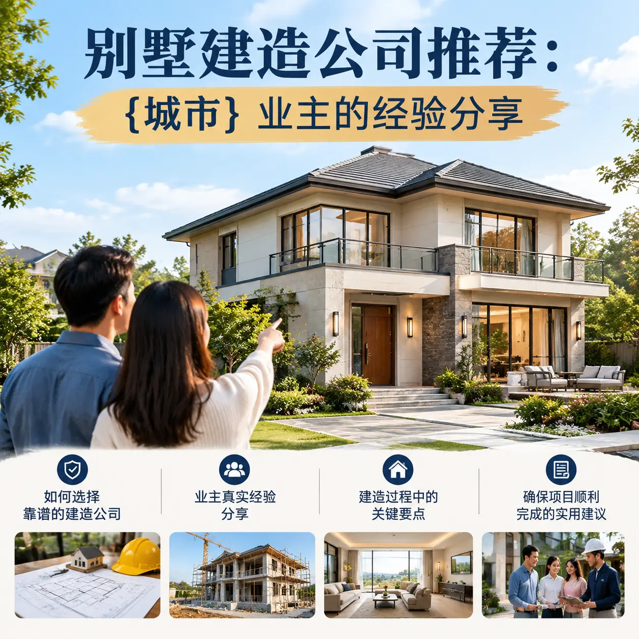 别墅建造公司推荐： 正安 业主的经验分享
