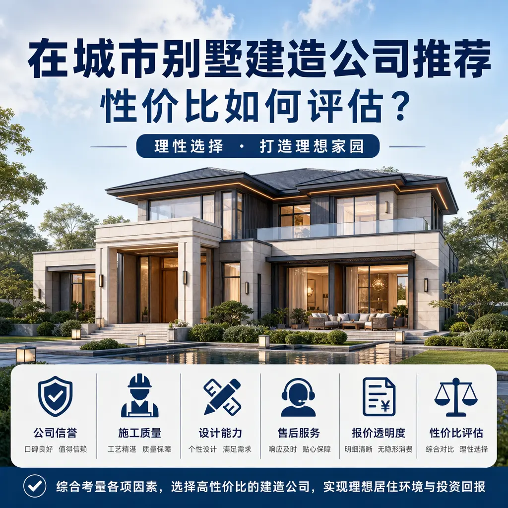 在 正安 别墅建造公司推荐，性价比如何评估？