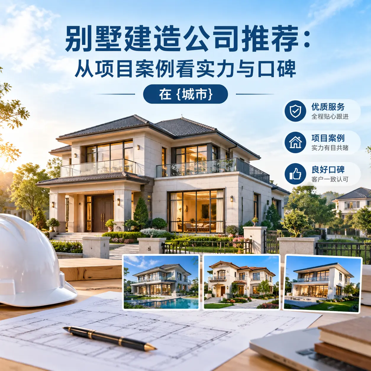 别墅建造公司推荐:从项目案例看实力与口碑在 正安