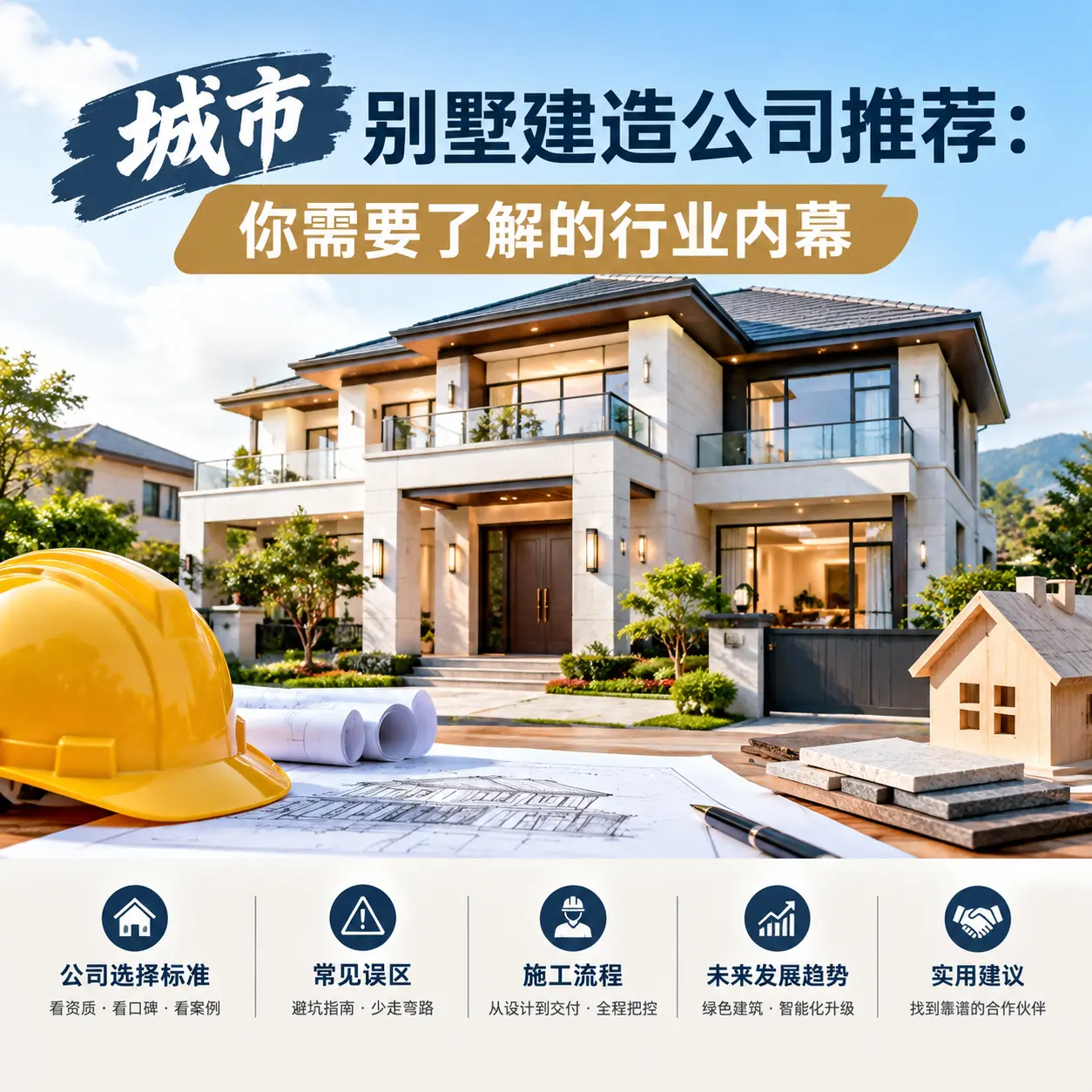 正安 别墅建造公司推荐:你需要了解的行业内幕